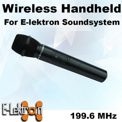 E-Lektron El-M199.6 Vhf Handheld Microphone for PA Portable Sound System