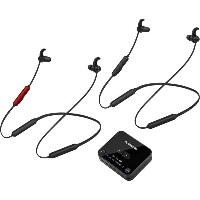HT41866 DUAL WIRELESS NECKBAND EARBUDS FOR TV AVANTREE