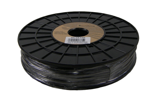 Sound King 2C1S100 - Signal lead 2 core - 100m
