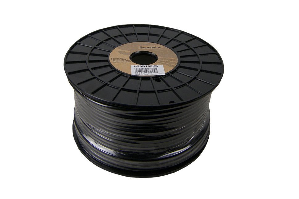 Sound King 2C0S100HD - Speaker cable 2 core 2.5mm - 100m