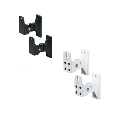 Monitor Speaker Security Camera wall bracket mount White Black Pivot Tilt