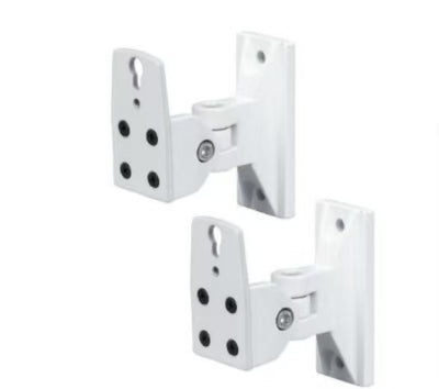 Monitor Speaker Security Camera wall bracket mount White Black Pivot Tilt