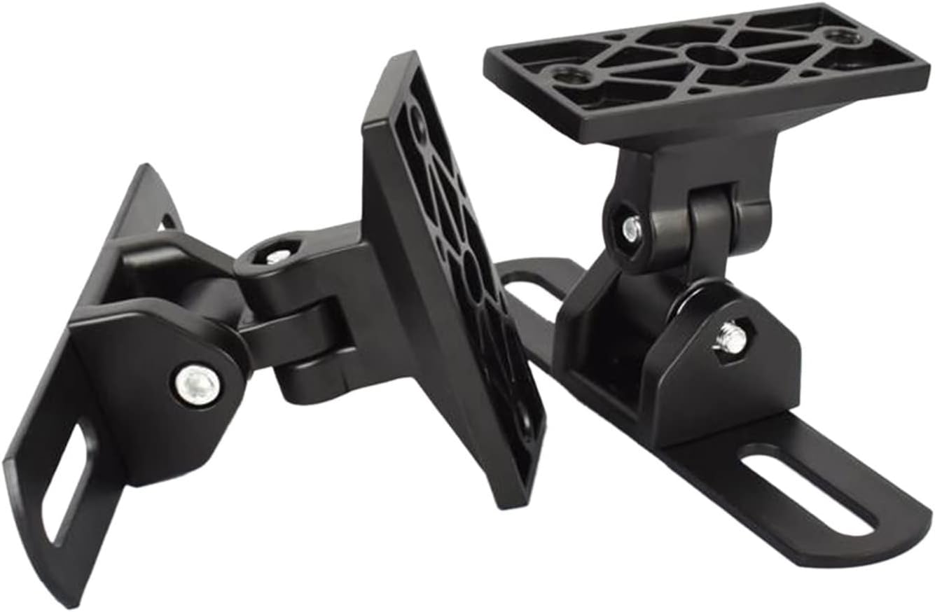 Monitor Speaker wall bracket mount Pivot Tilt White Black