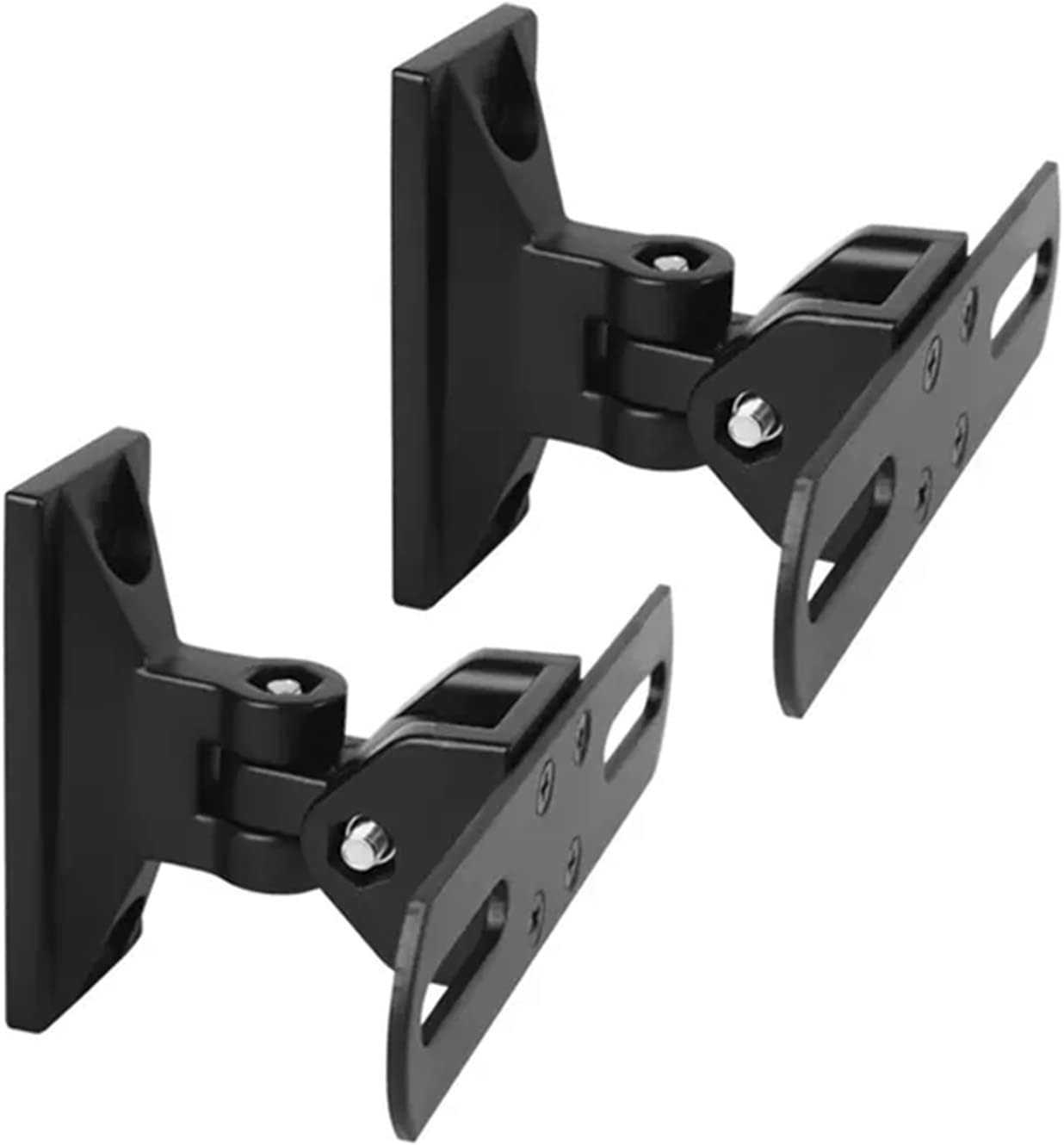 Monitor Speaker wall bracket mount Pivot Tilt White Black