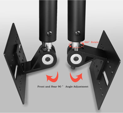 LCD TV Speaker Projector Ceiling Mast Mount Pivot Tilt Extendable Bracket 50Kg