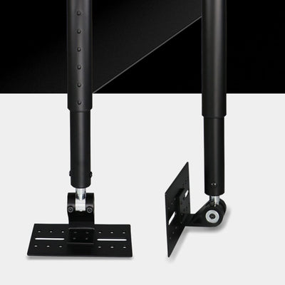 LCD TV Speaker Projector Ceiling Mast Mount Pivot Tilt Extendable Bracket 50Kg