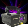 CR Compact Pink 250mw Laser Disco Light Party Set 400w Smoke Machine + 1L Liquid