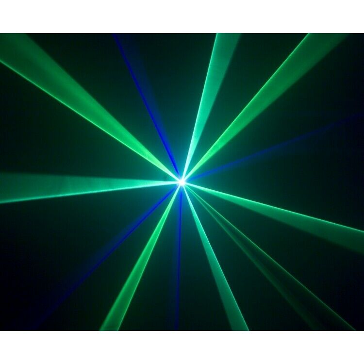 CR Laser Compact Cyan 150mW Laser Disco Light Auto Sound DMX IR Remote Control