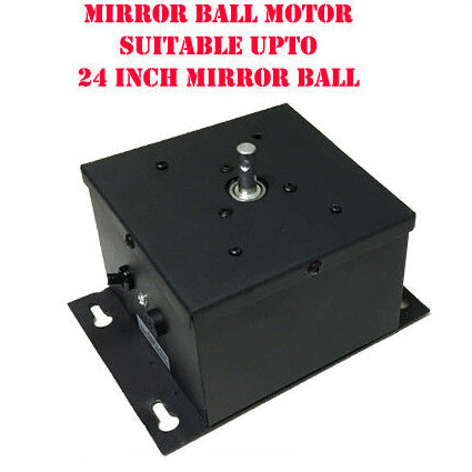 Mirror Ball Motor 3 - 0.8RPM suitable for upto 24" mirror ball max load 6kg
