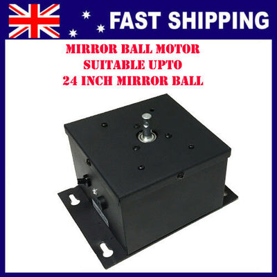 CR-Lite Mirror Ball Motor 3 - 0.8RPM suitable for upto 24" mirror ball max load 10kg