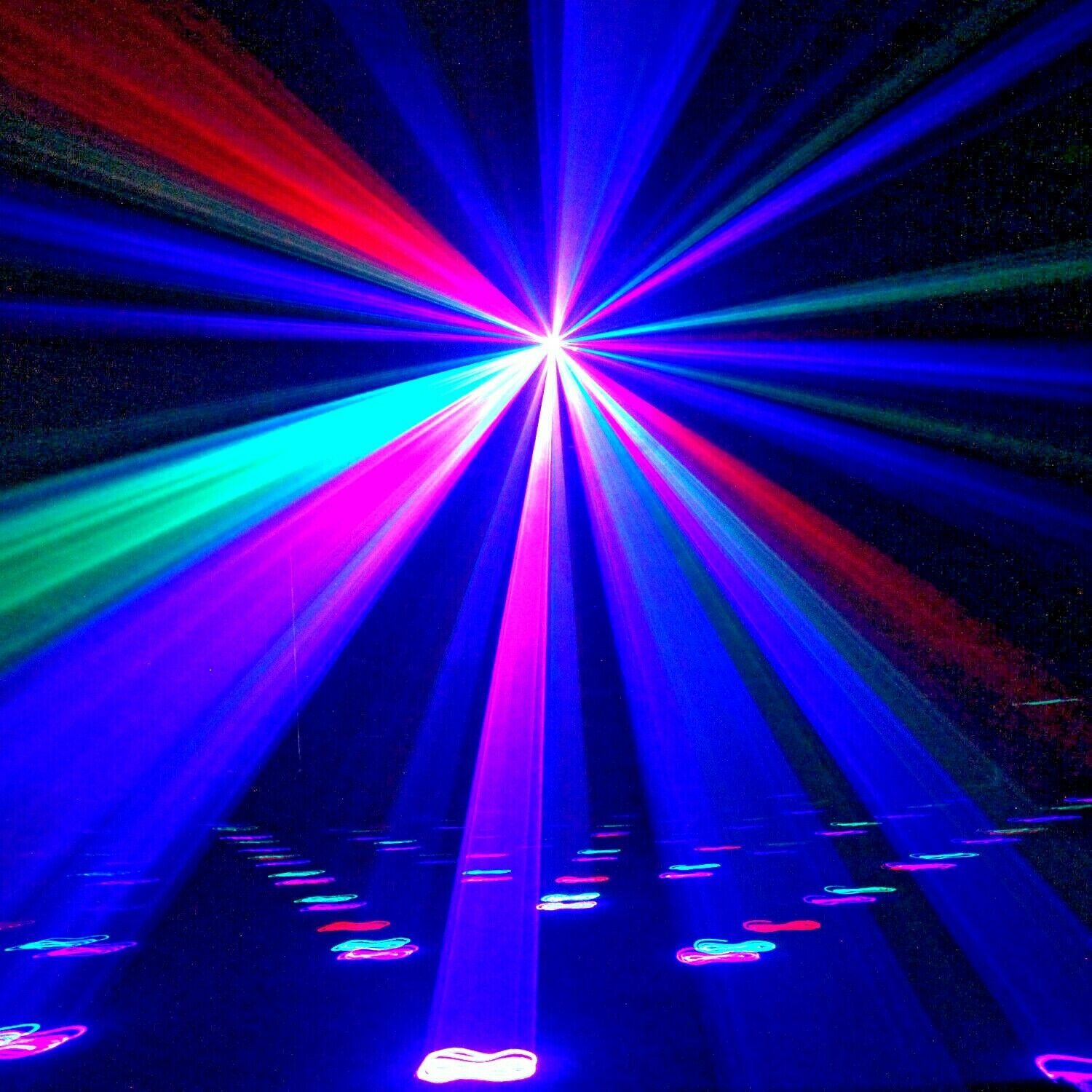 CR Drawing Star RGB 800mW Full Color Laser Auto Sound DMX Single & Multi Patterns