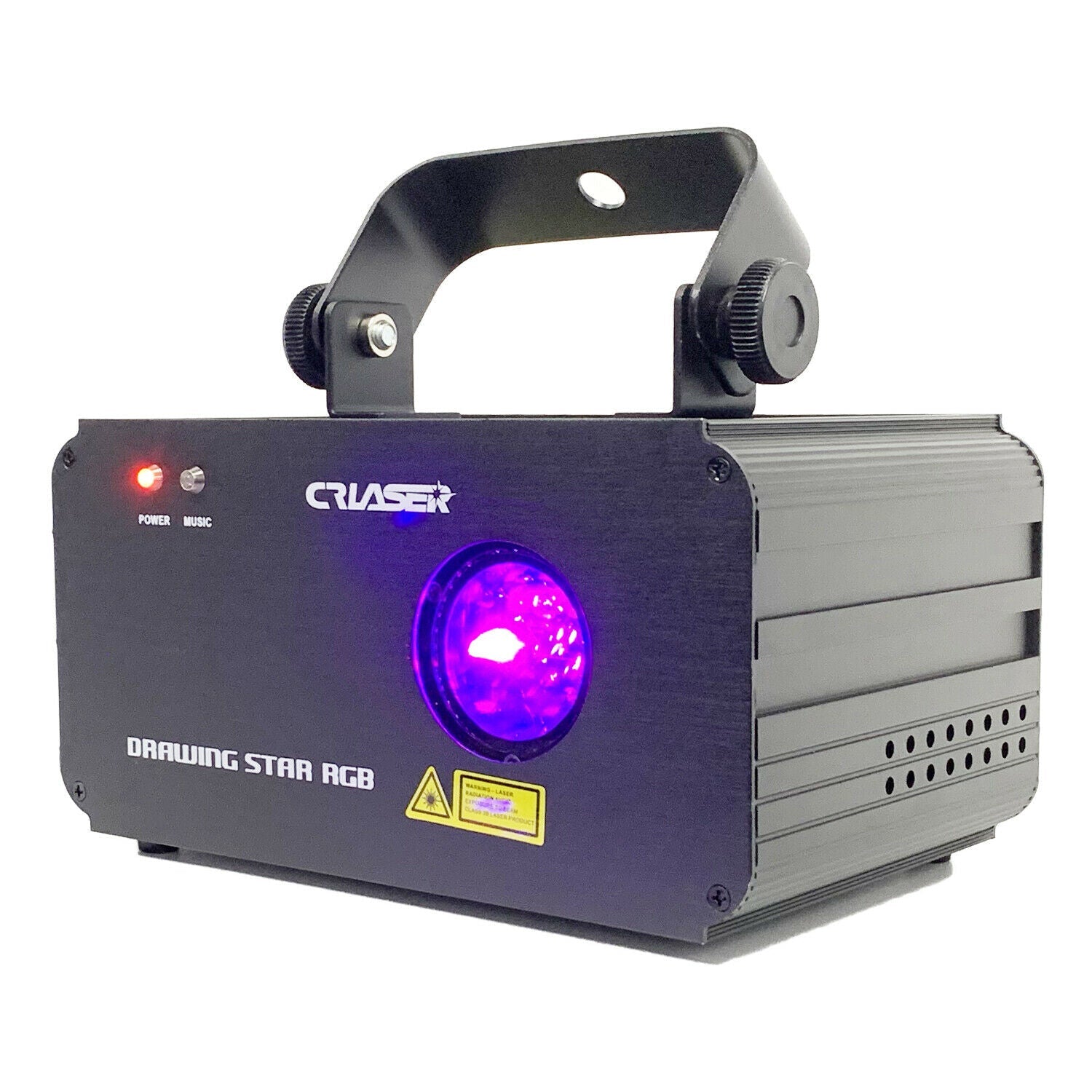 CR Drawing Star RGB 800mW Full Color Laser Auto Sound DMX Single & Multi Patterns