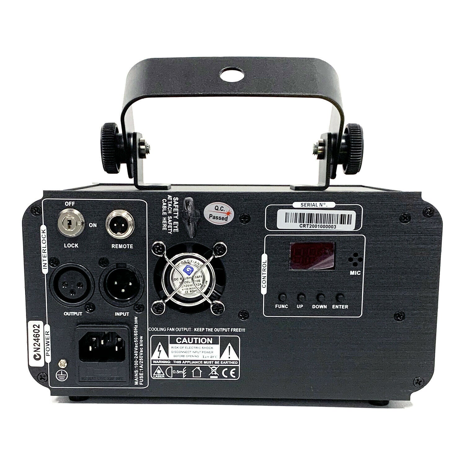 CR Drawing Star RGB 800mW Full Color Laser Auto Sound DMX Single & Multi Patterns