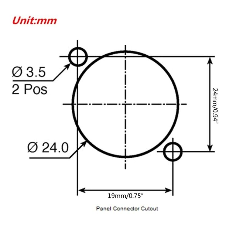 5 Pin XLR Metal Panel Mount Socket Choose Male Or Female Black