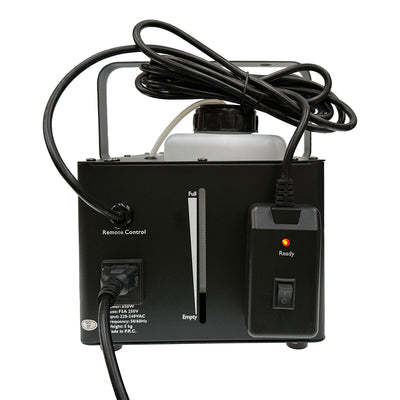 Snow Machine Strom II Set Artificial Snow Effect Machine Integrated LED Wash Light Wired Control + 5L Snow Liquid