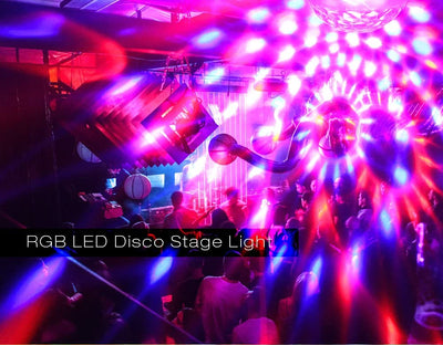 CR Lite Sound Activated Party Lights Control Disco Ball Party Decorations-3w Led Light