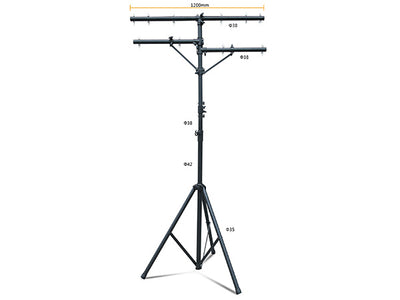 3.4M 90KG Lighting Stand Tree Truss Tripod Steel Joint Portable DJ Stage Disco