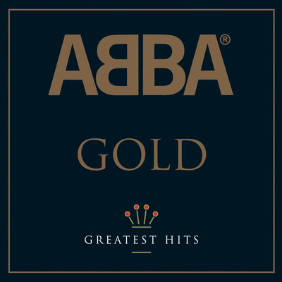 Crosley Record Storage Crate & Abba Gold - Double Vinyl Album Bundle