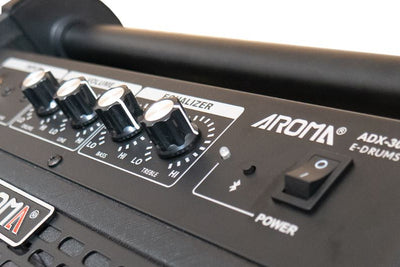 Aroma ADX-30 Electronic Drum Amplifier Active Monitor PA Speaker with Bluetooth