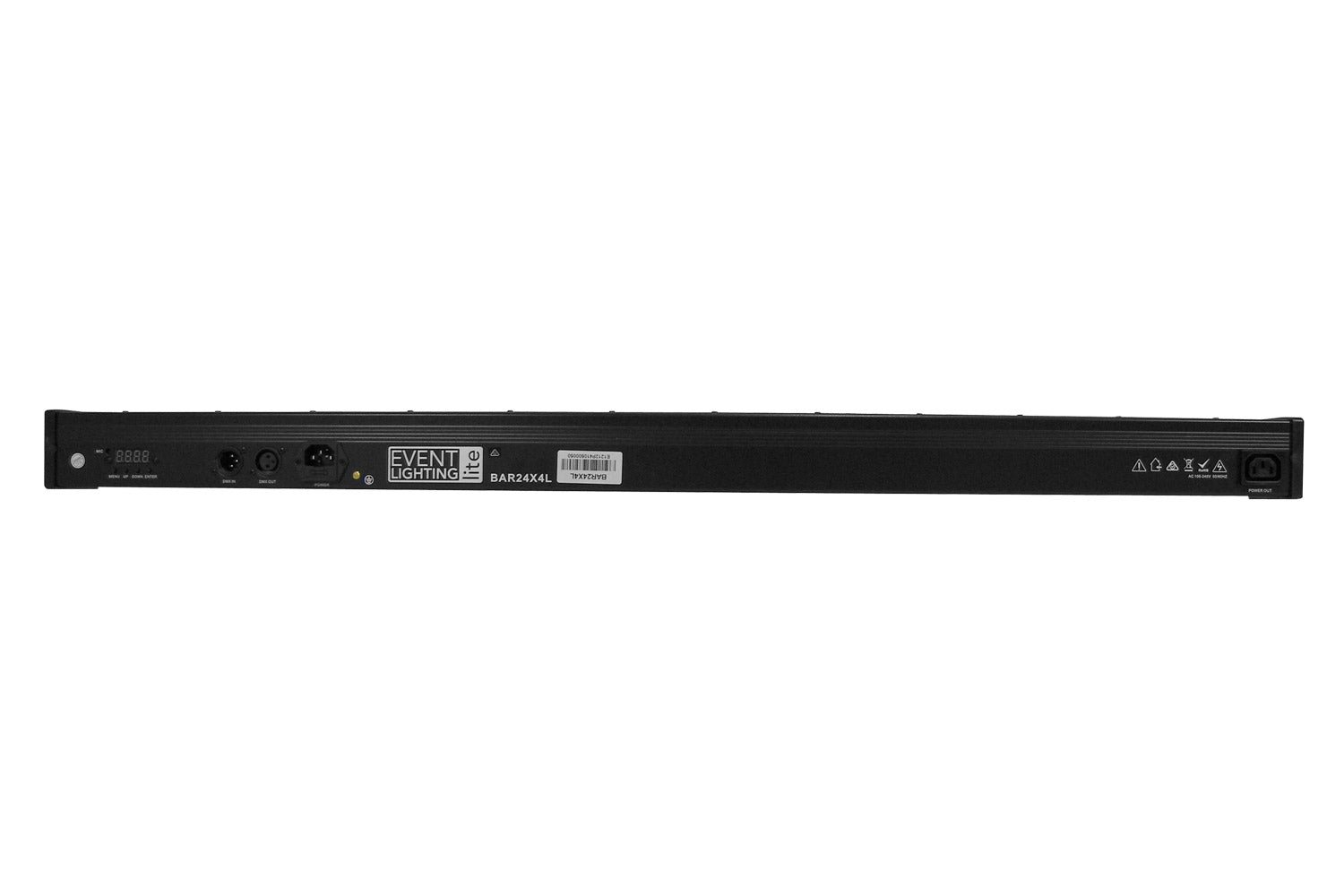 Event Lighting BAR24X4L - 24x 4W RGBW LED Bar with 8 Segment Control