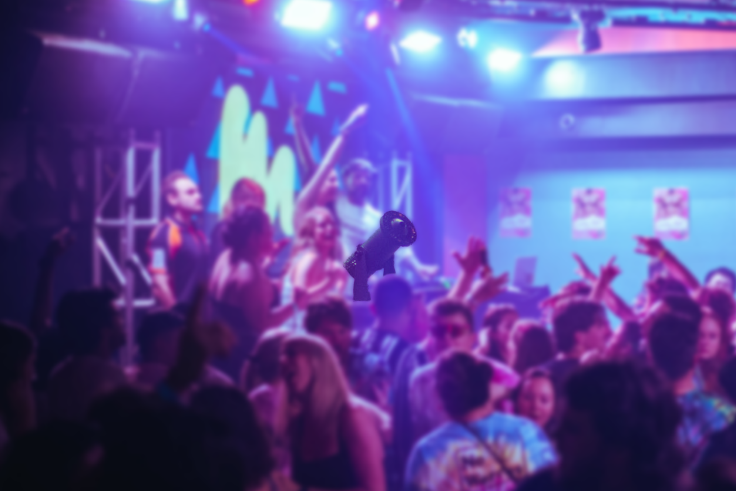 Event Lighting BLOWER6LED - Confetti Blower with RGB LEDs - Confetti Blower with RGB LEDs