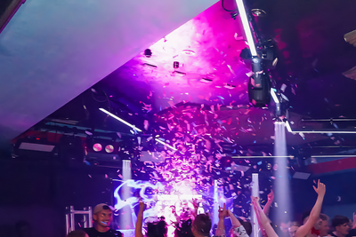 Event Lighting BLOWER6LED - Confetti Blower with RGB LEDs - Confetti Blower with RGB LEDs