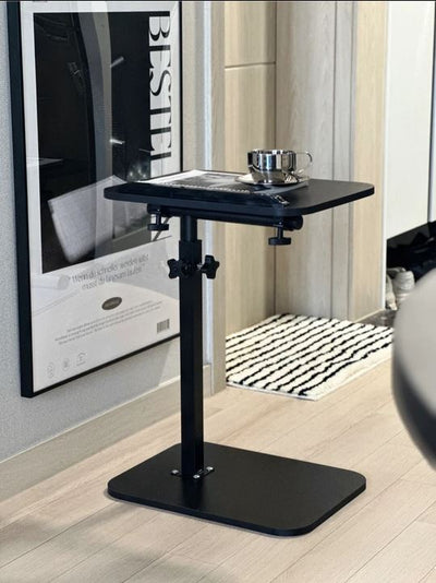 Overbed or Couch Table for Laptop Tablet Food C Shape Height Adjustable 60 to 80 CM