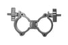 Event Lighting CLAMPDP50LS - Aluminium Double Swivel Pipe Clamp (Suits 46-51mm) - Silver