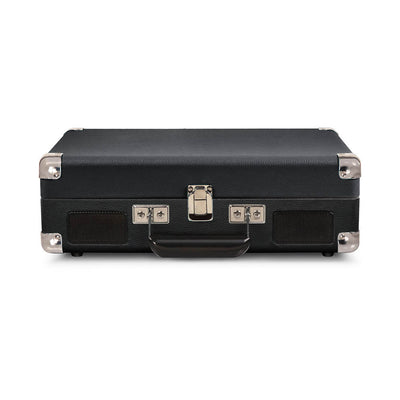 Crosley Cruiser Bluetooth Portable Turntable - Black + Bundled Crosley Record Storage Display Stand