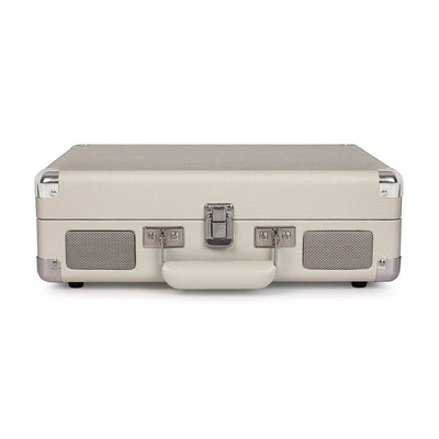 Crosley Cruiser Bluetooth Portable Turntable - White Sands + Bundled Crosley Record Storage Display Stand