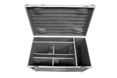 Event Lighting DEL24CASE4C - Charging Road case to suit 4 units of DELUGE24X12BH with power rail for charging