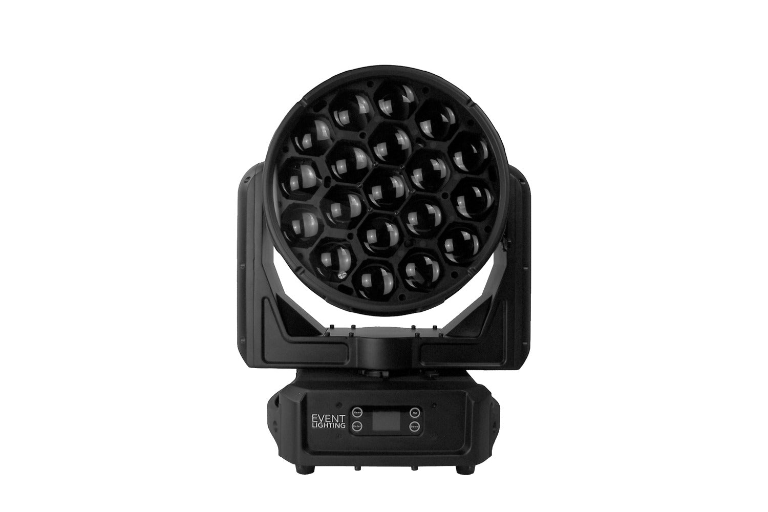 Event Lighting DELUGEM19X60WFX - IP65 Moving Head Zoom Wash with 19 x 60W RGBW + 76 x 0.5W RGB LEDs
