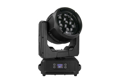 Event Lighting DELUGEM7X60WFX - IP65 Moving Head Zoom Wash with 7 x 60W RGBW + 28 x 0.5W RGB LEDs
