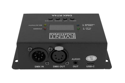 Event Lighting DMXRT4A - DMX and Audio Recorder/Trigger