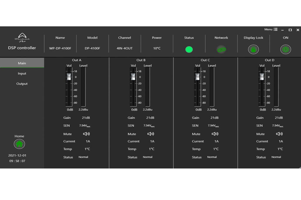 Wharfedale Pro DP-2200F Amplifier