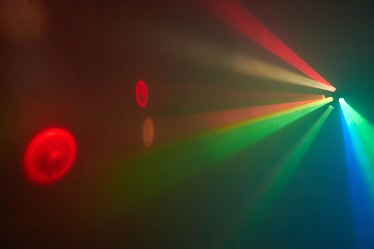 Event Lighting DARKSTAR - 2-in-1 Effect (Fat Beam + White Strobe) with Remote