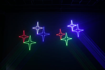EL1000RGB 1W RGB Analogue 15K scanning animation laser with ILDA
