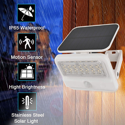 Solar Power LED Sensor Light SANSAI GL-H828K