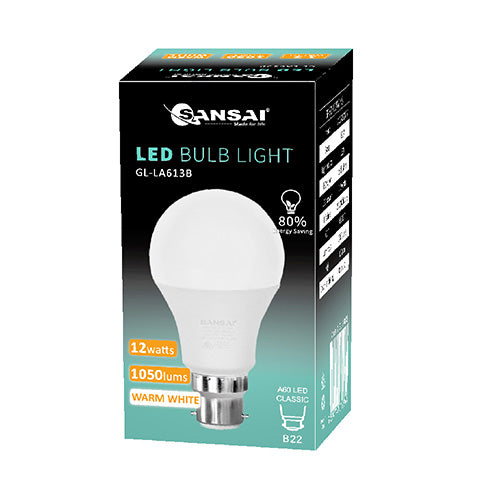 12W LED Light Bulb – B22(BOXED)