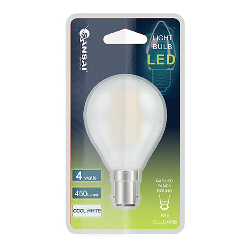 4W LED LIGHT BULB SANSAI GL-LG406B