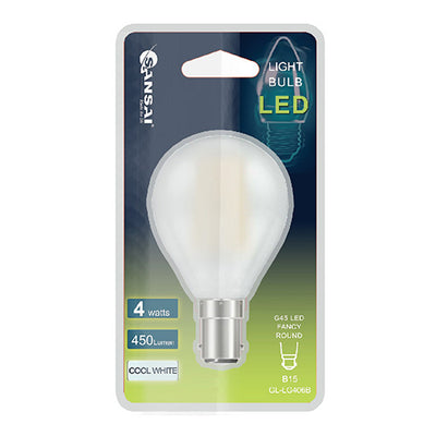 4W LED LIGHT BULB SANSAI GL-LG406B