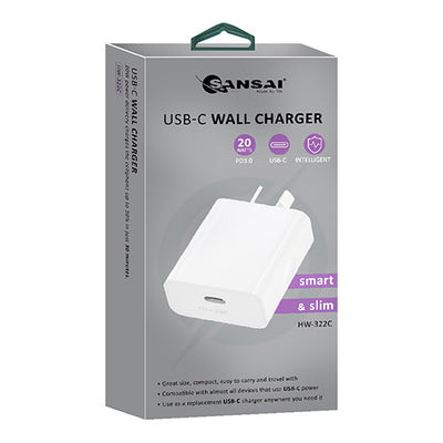 Sansai PD20W USB-C Fast Charger HW-322C