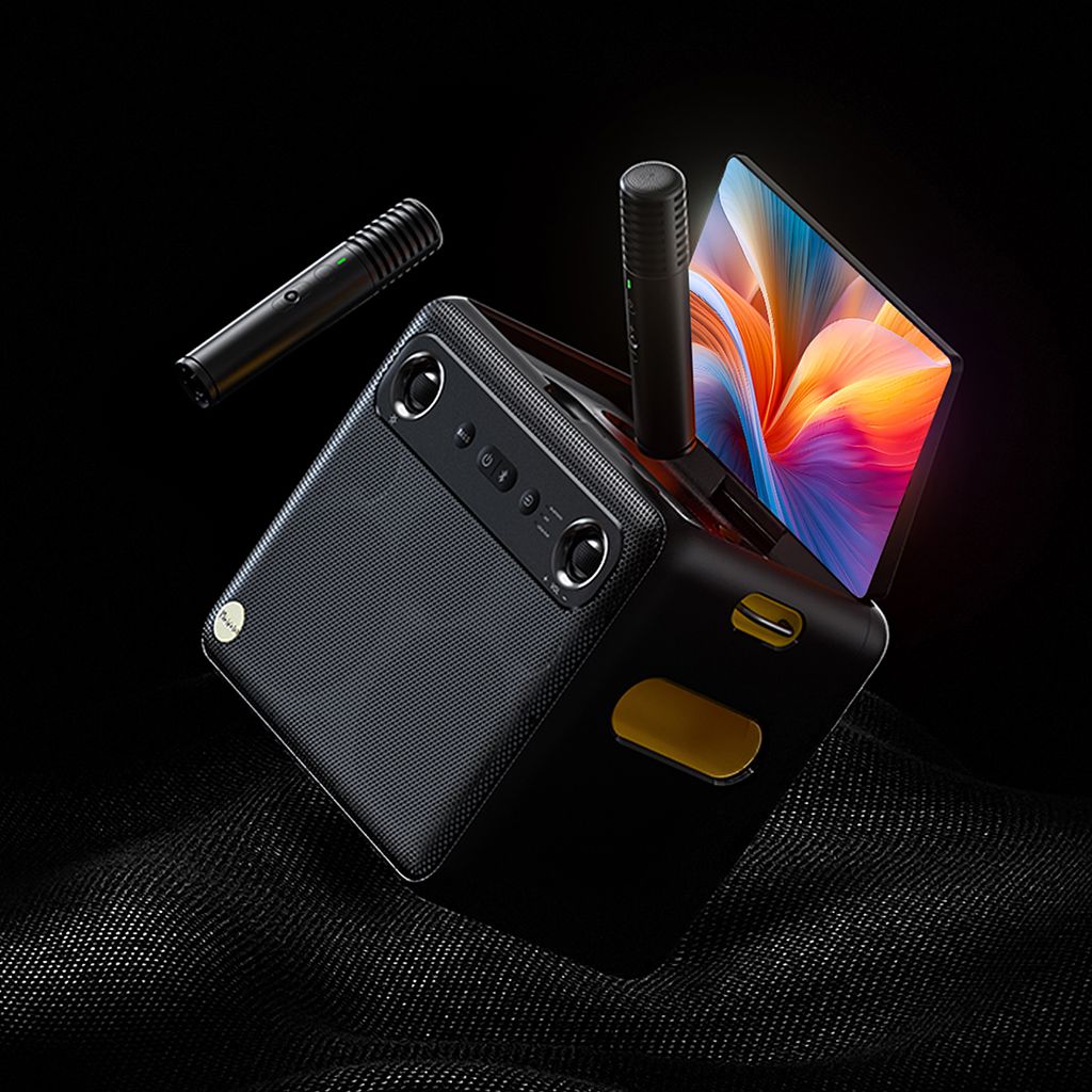 Ikarao Break X2 Portable 600W Karaoke Speakers with 10” TouchScreen Display