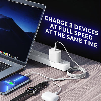 Sansai 3-in-1 Charging Cable IPH-0938M