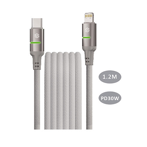 Sansai Soft LED Light USB C to Lightning Cable IPH-C806