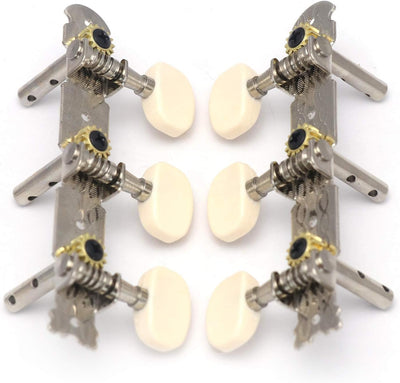 Solid Or Slotted Headstock Mount Acoustic Guitar String Tuning Pegs Machine Heads