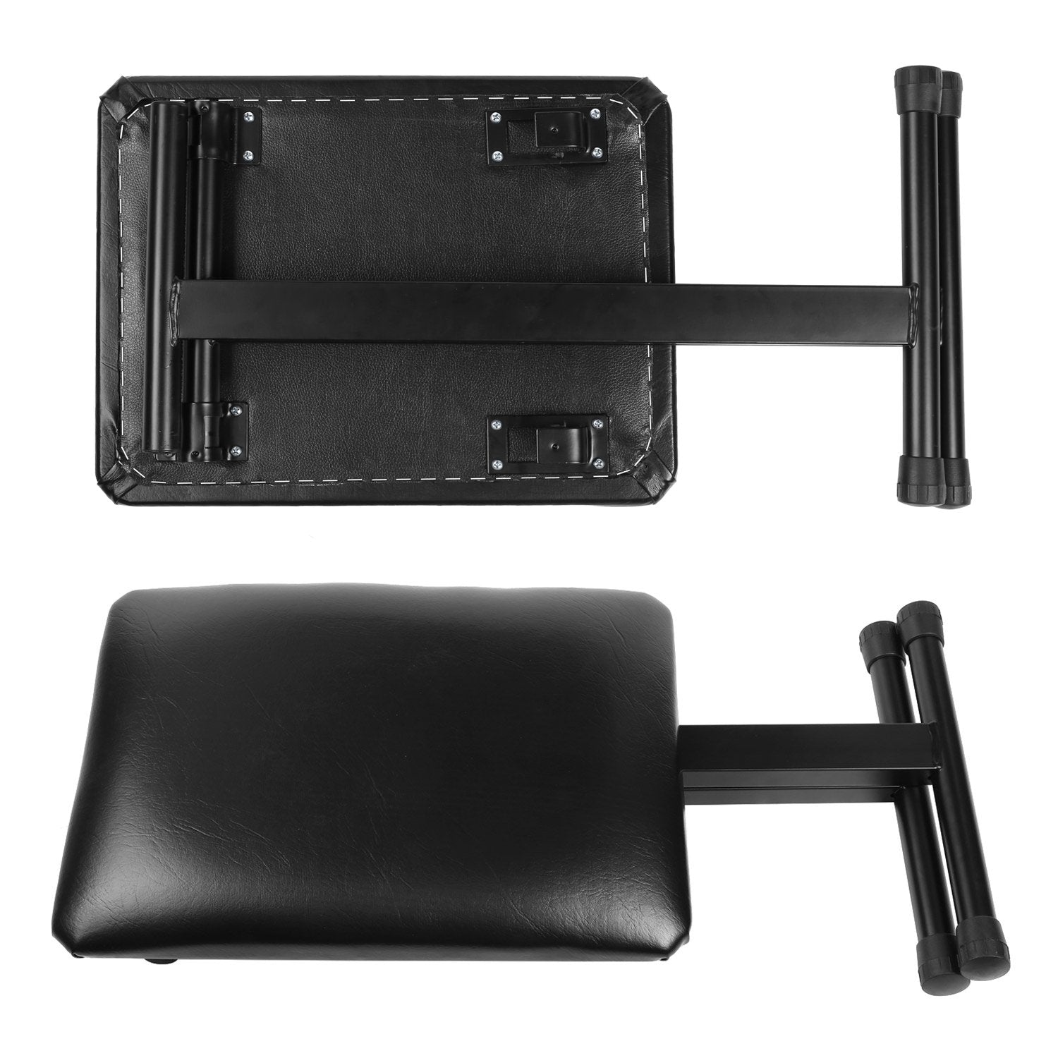 Keyboard Stand Adjustable Height and Piano Bench Stool Set Package