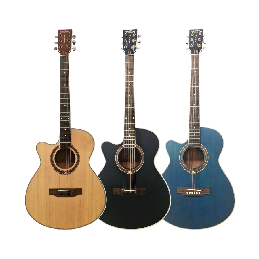 Left handed Acoustic Guitar Obong Korea 40"+ Case