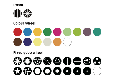 Event Lighting M1B100W - 100 W LED Beam Moving Head