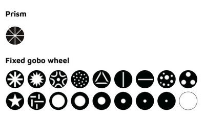 Event Lighting M1B50RGB - 50W RGB LED Beam Moving Head